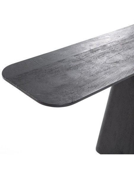 Console design en bois massif 180 cm Aron