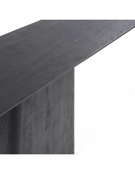 Console design en bois massif 180 cm Aron