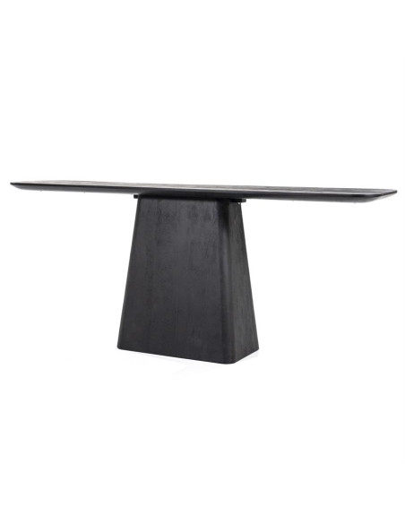 Console design en bois massif 180 cm Aron