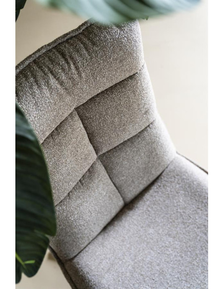 Fauteuil relax avec pouf Marcus