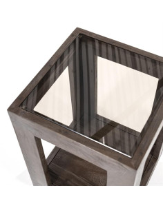 Bout de canapé en manguier... 2