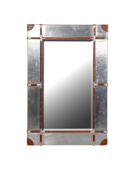 Miroir rectangulaire en aluminium style aviateur 120 cm