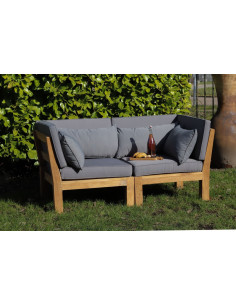 Banquette de jardin en teck...