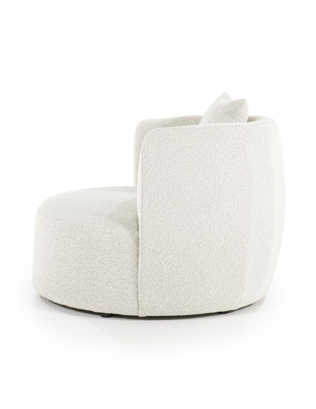 Fauteuil lounge arrondi Louis
