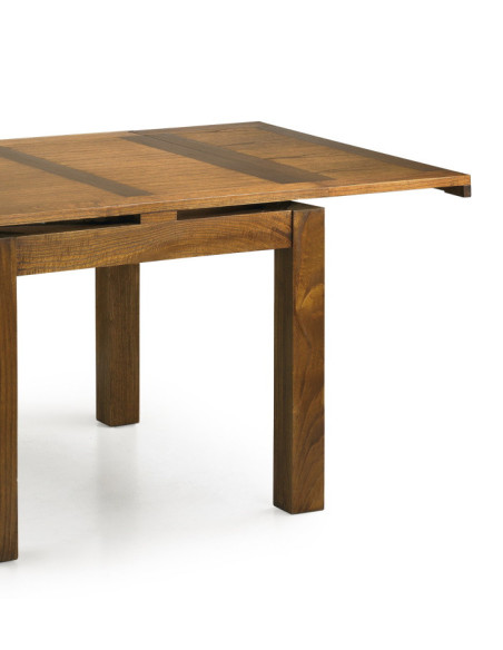 Table en mindi avec rallonges Star