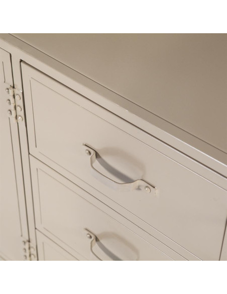 Meuble TV industriel beige