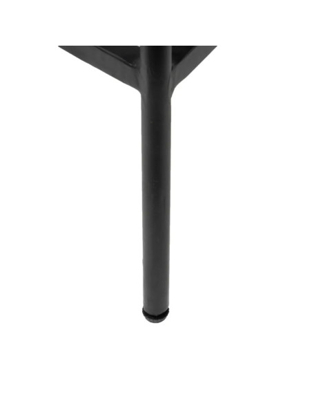 Grande console design avec 3 tiroirs et plateau marbre