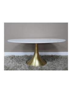 Table basse ovale plateau... 2