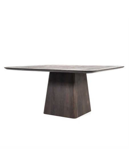 Table de repas carrée en manguier Aron