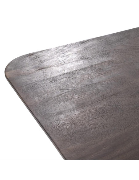 Table de repas carrée en manguier Aron