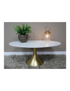 Table basse ovale plateau...
