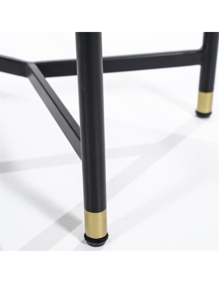 Meuble TV avec portes sculptées Isa