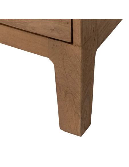 Buffet moderne en manguier Line