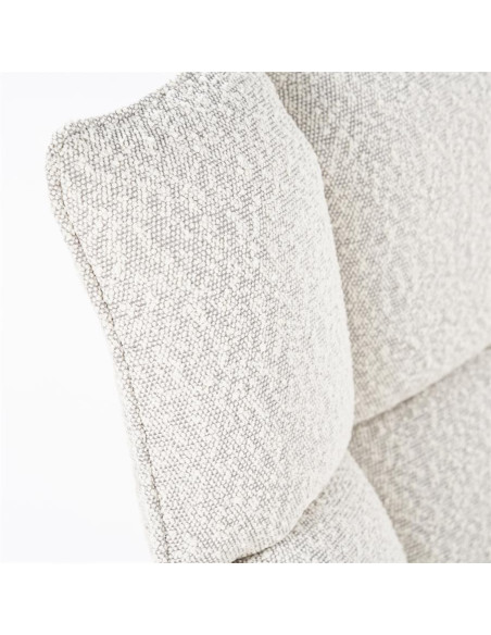 Fauteuil confort rotatif en tissu Dani