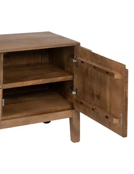 Meuble TV 2 portes, 1 tiroir et 1 niche Line