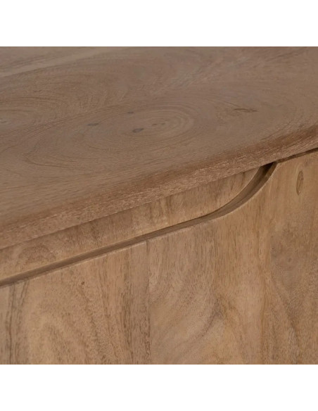 Meuble TV 2 portes, 1 tiroir et 1 niche Line