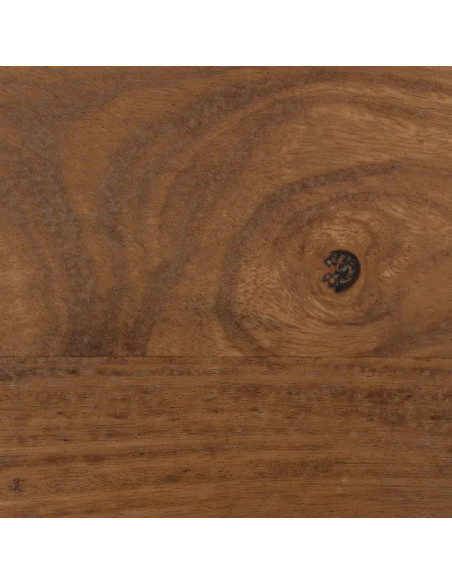 Meuble TV rétro en bois et métal avec tiroir Livu