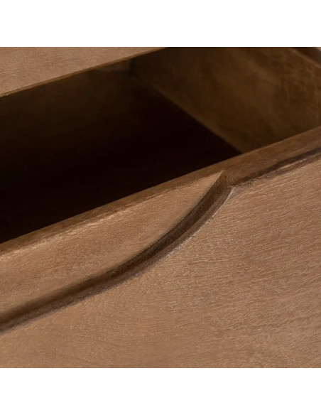 Chiffonnier 5 tiroirs en manguier Line