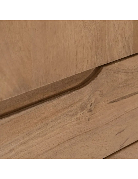 Armoire haute une porte 3 tiroirs Line