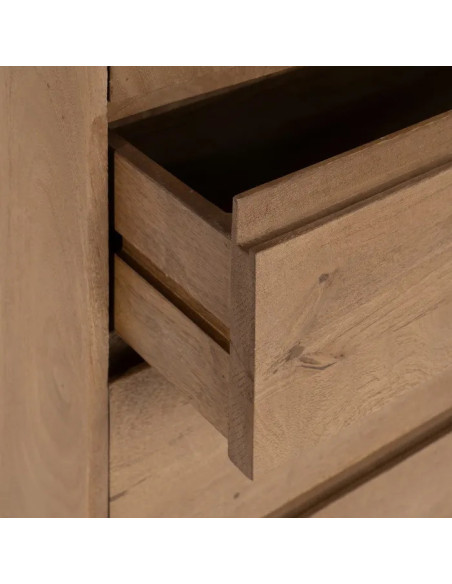 Armoire haute une porte 3 tiroirs Line