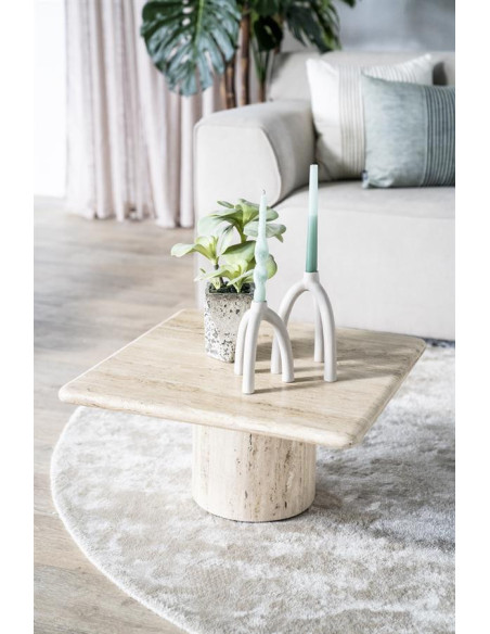 Table basse en travertin Théo