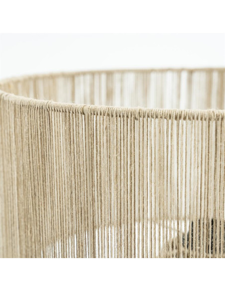 Lampadaire sur pied en jute Oshu