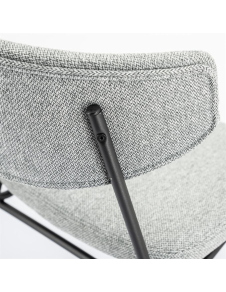 Chaises de repas en tissu Crockett (lot de 2)