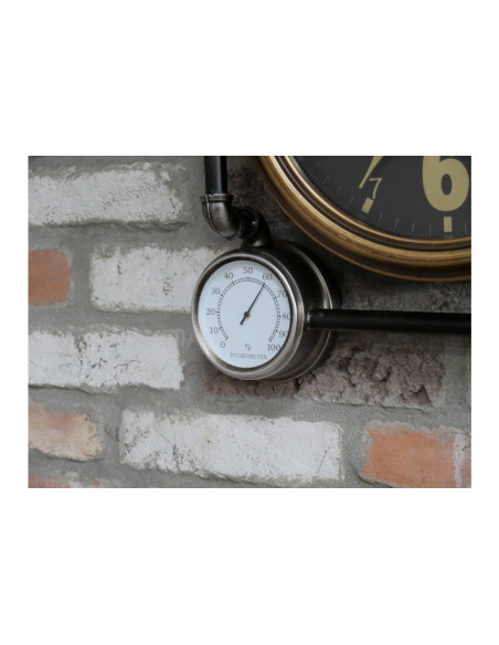 Horloge industrielle tuyaux et vanne de plombier