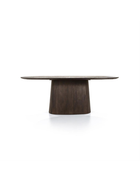 Table de repas ovale Aron 200 cm