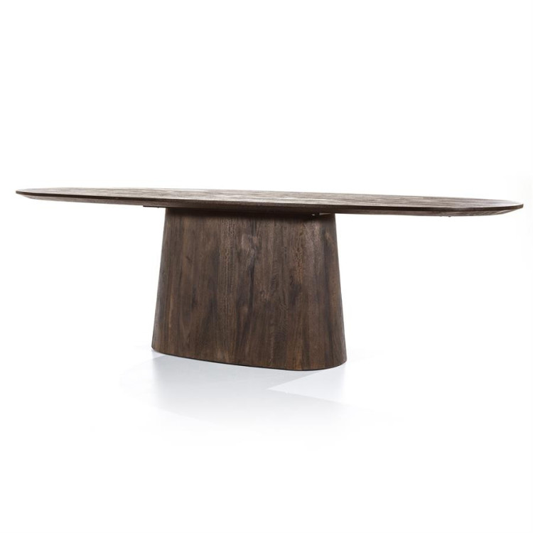 Table de repas ovale Aron 200 cm