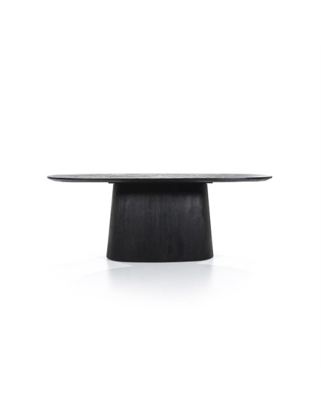 Table de repas ovale Aron 200 cm