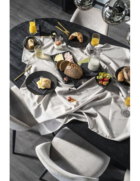 Table de repas ovale Aron 200 cm