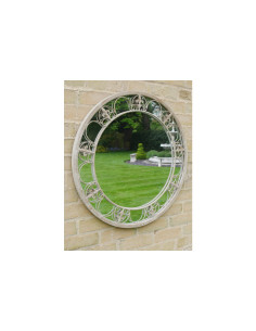 Miroir rond en métal... 2