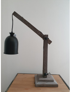 Lampe à poser en bois...