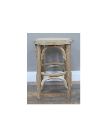 Tabouret rond style bistrot