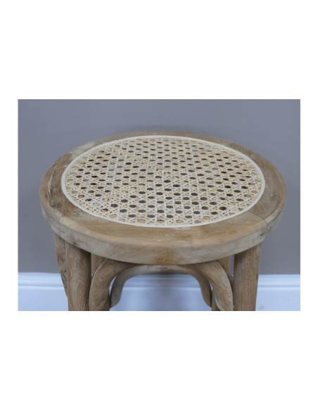Tabouret rond style bistrot
