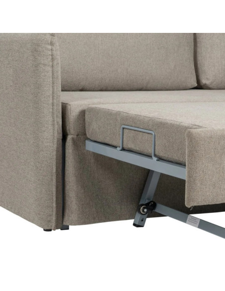 Canapé lit en tissu style Bohème chic