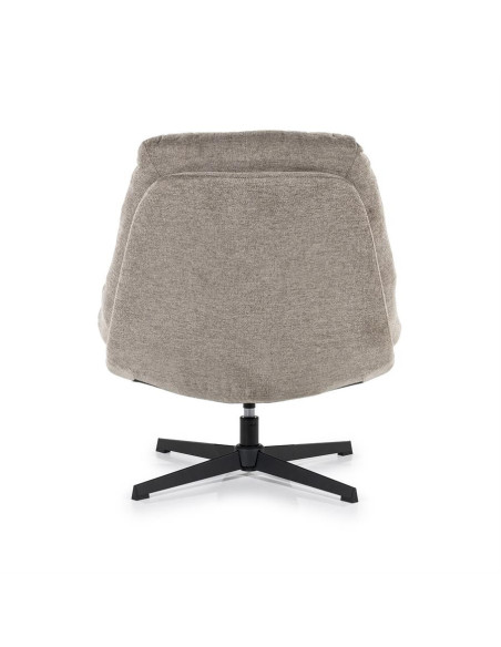 Fauteuil rotatif lounge avec coussin Cooper