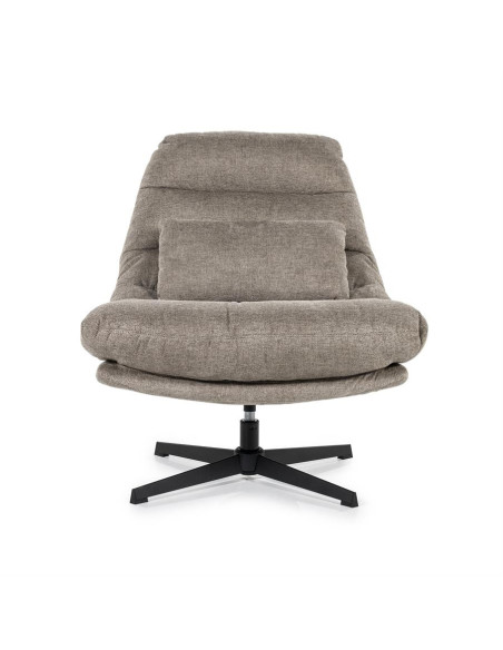 Fauteuil rotatif lounge avec coussin Cooper