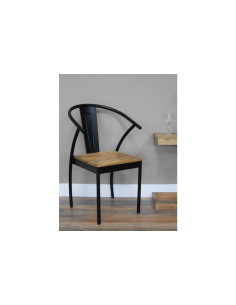 Chaise dossier arrondi à... 2