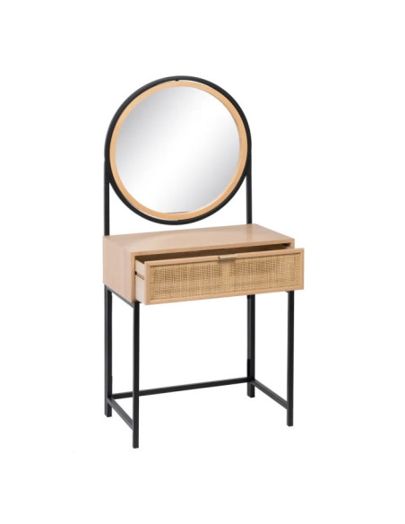 Petit meuble d'appoint avec miroir