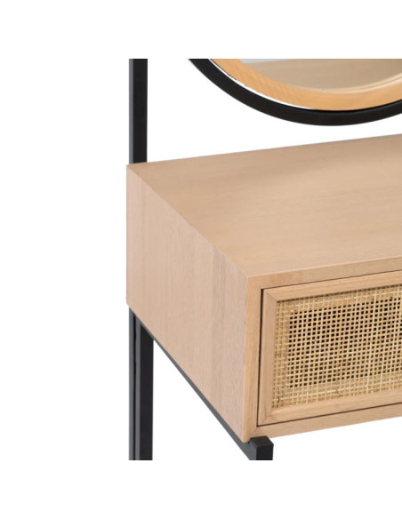 Petit meuble d'appoint avec miroir