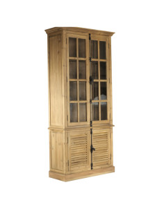 Vitrine haute avec portes...