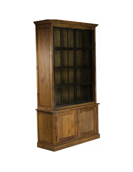 Buffet 2 corps avec vitrine