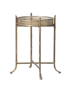 Table d'appoint en métal...