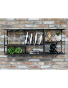 Etagère murale multifonctions