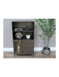 Meuble d'appoint métallique...