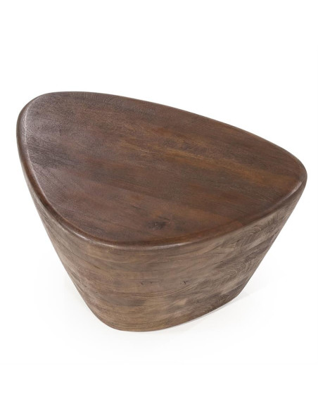 Table basse forme galet en manguier Mila