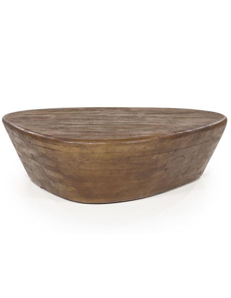 Table basse forme galet en manguier Mila