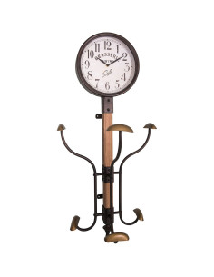 Horloge porte manteaux vintage